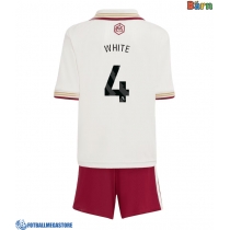 Fotballdrakt Barn Arsenal Ben White #4 Tredjedraktsett 2025-26 Kortermet (+ Korte bukser)